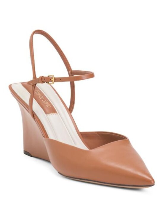 Franco Sarto Shoes - FRANCO SARTO Leather Cherie Wedges